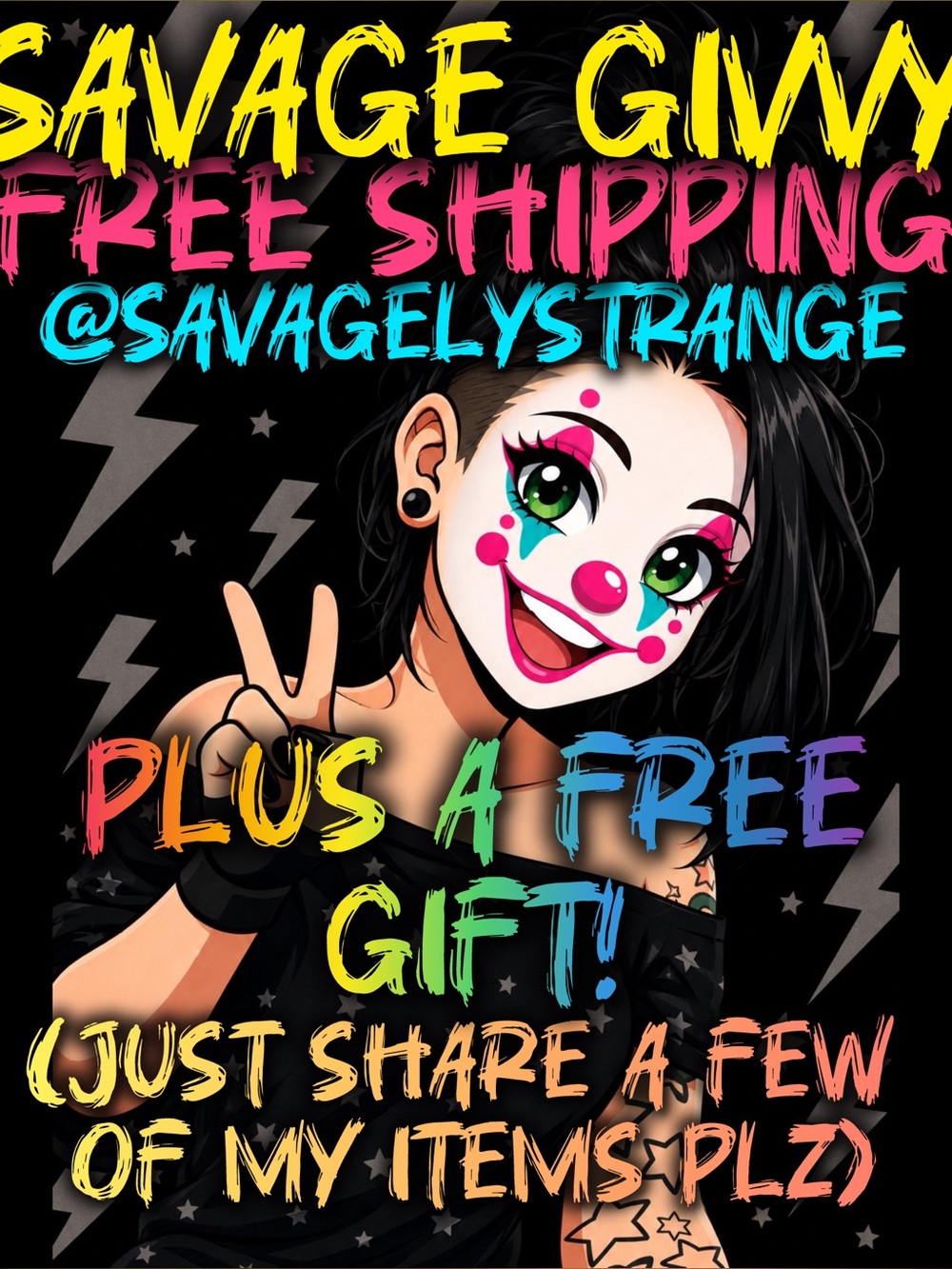 🤡 FREE SHIPPING IN MY CLOSET 👽 Bundling - Appreciated but not required! 🍕